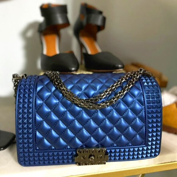 Blue Hand bag - Picture 1 of 3